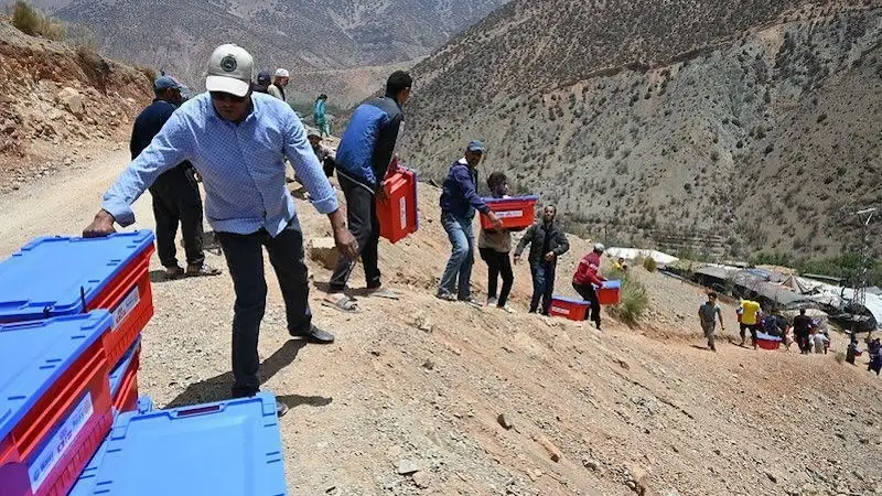 Local Distribution of Aid