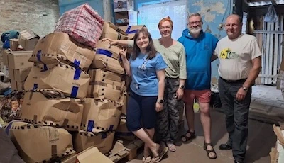Clothing arriving in Uk